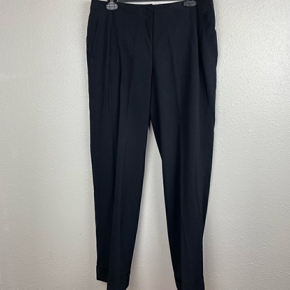 Liz Claiborne Black Wool Blend Pants Size 10 EUC